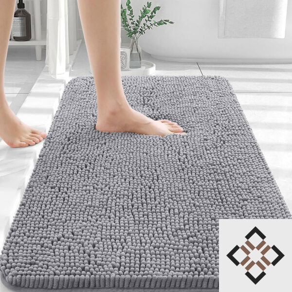 Luxury Plush Chenille Bath Rug